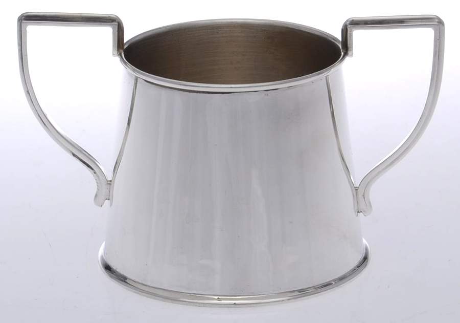 JGT1 (Sterling, Hollowware) Mini Open Sugar Bowl by Joseph Gloster-1