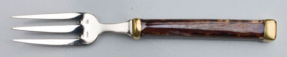 Tortoise (Silverplate) Fork by Jaune De Chrome-1