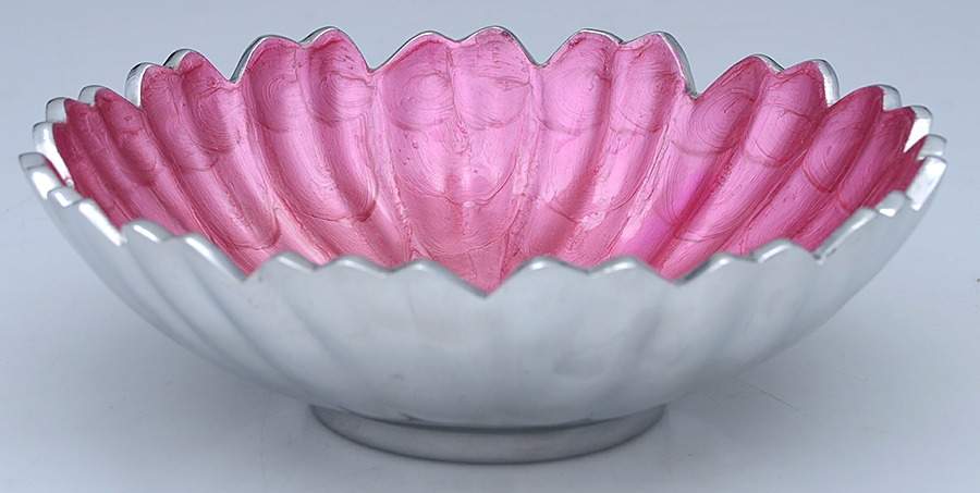 Classic Raspberry 8" Round Bowl by Julia Knight-1