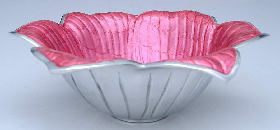 Classic Raspberry 11" Round Bowl by Julia Knight-1