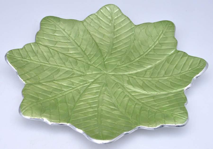 Classic-Mojito (Aluminum, Hollowware 15" Round Platter by Julia Knight-1