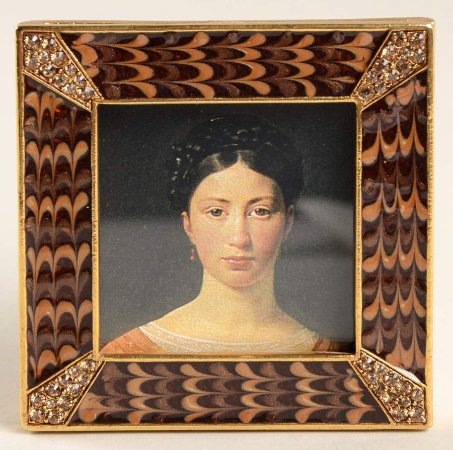 Picture Frames Frame-Holds 2" X 2" Picture by Jay Strongwater-1