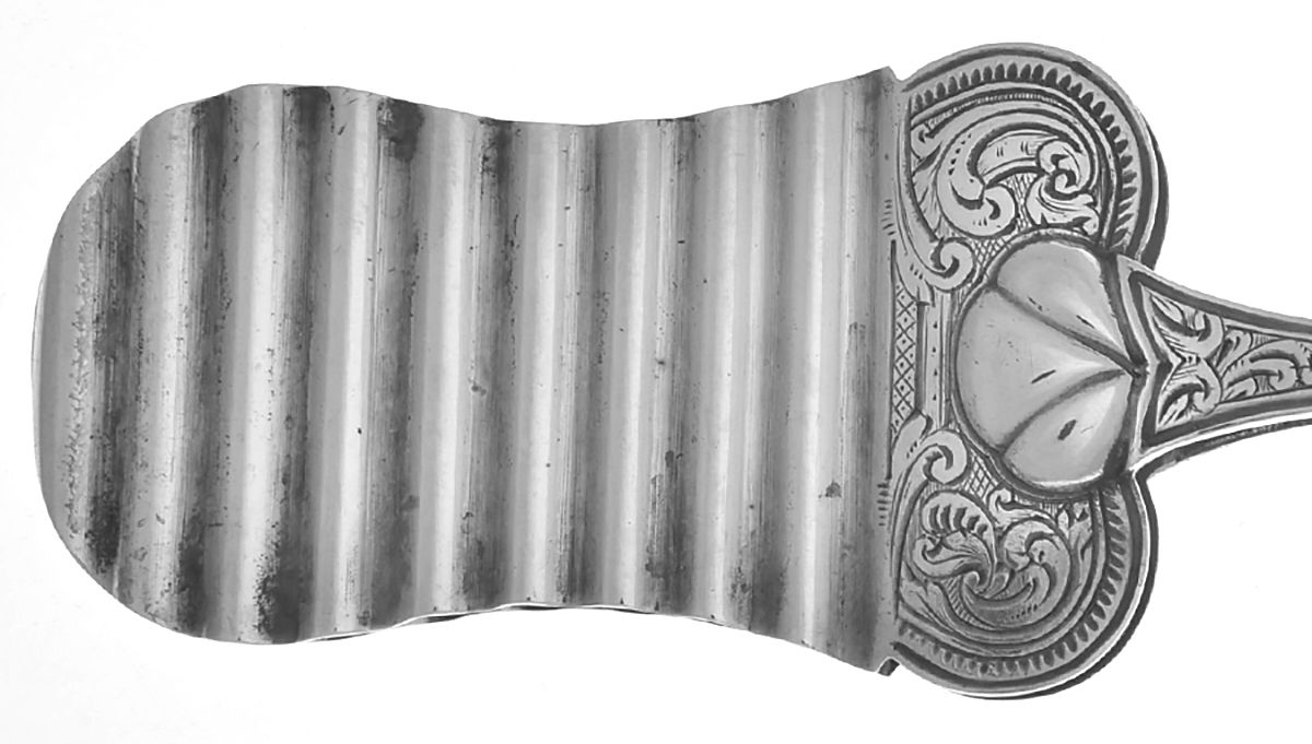 JZL1 (Sterling) Hollow Handle Asparagus Tongs w/Sterling Implement by Jan Abram Lintveld-5