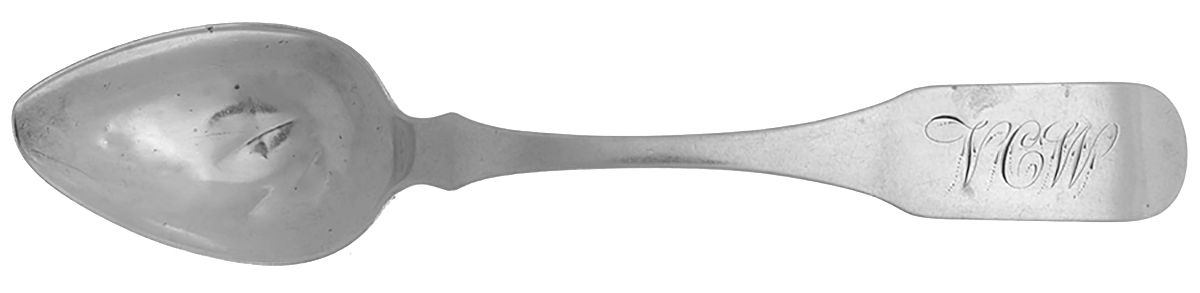Coin Silver Flatware Teaspoon by John Selph-1