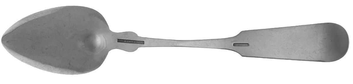 Coin Silver Flatware Tablespoon (Serving Spoon) by Jabez Gorham & Son-2