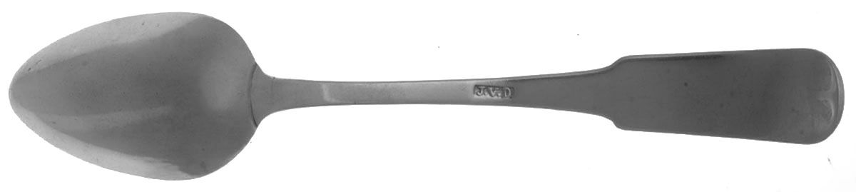 Coin Silver Flatware Teaspoon by J. Van Derveer-2