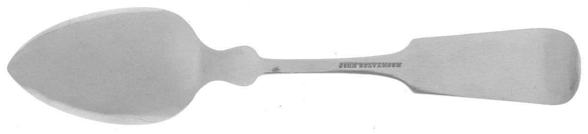 Coin Silver Flatware Teaspoon by John Stevenson-4