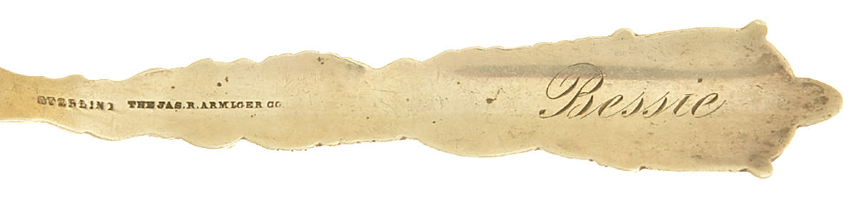 JRA2 (Sterling) Souvenir Spoon (Terrapin) by James R Armiger-3