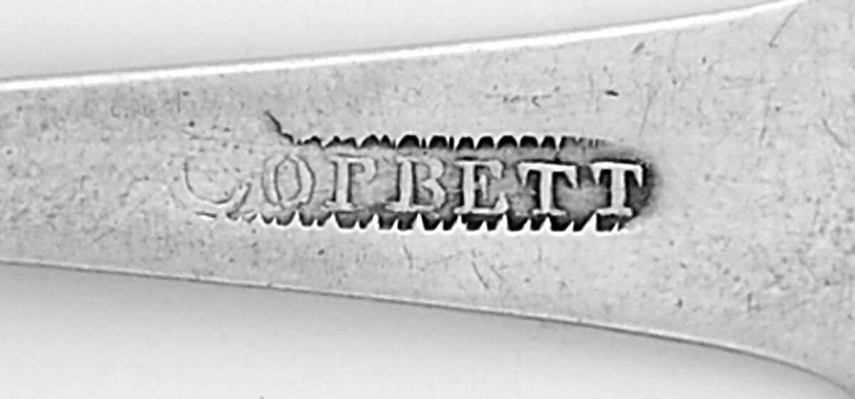 Coin Silver Flatware Teaspoon by Jesse Corbett-2