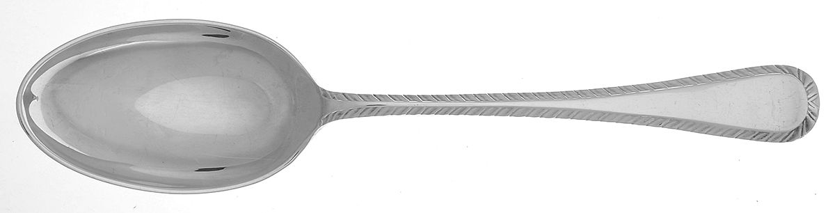 Feather Edge (Sterling) Tablespoon (Serving Spoon) by James Dixon & Sons-1