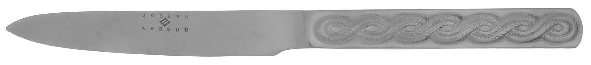 JAB10 (Stainless) New French Solid Knife by Joseph Abboud-1