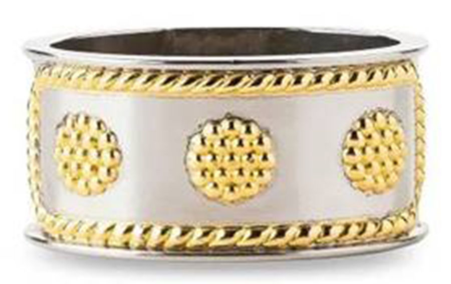 Berry and Thread-Gold Accent (Stainless) Napkin Holder by Juliska Flatware-1