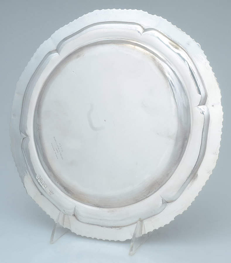 8819 (Sterling, Hollowware) (Set of 12) 10" Dinner Plates by John Samuel Hunt-2