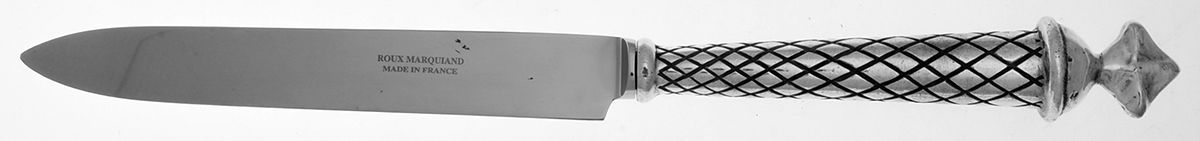 JBX5 (Silverplate) New French Hollow Knife by Jean Boggio Flatware-1