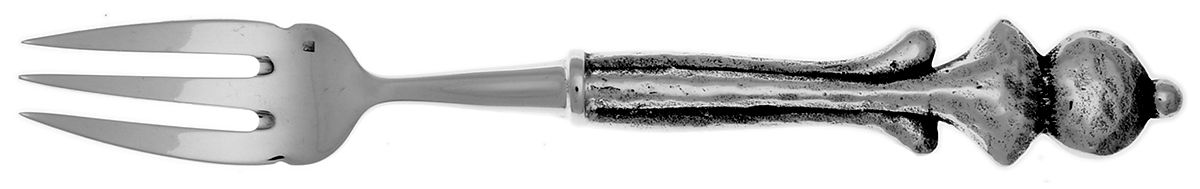 JBX16 (Silverplate) Individual Solid Fish Fork by Jean Boggio Flatware-1