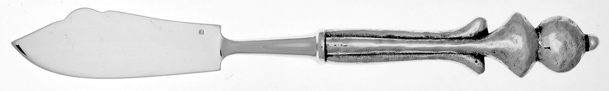 JBX16 (Silverplate) Individual Hollow Handle Fish Knife,Slvp Blade by Jean Boggio Flatware-1