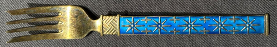 JTO13 (Sterling) Dessert Fork by J. Tostrup (Norway)-1