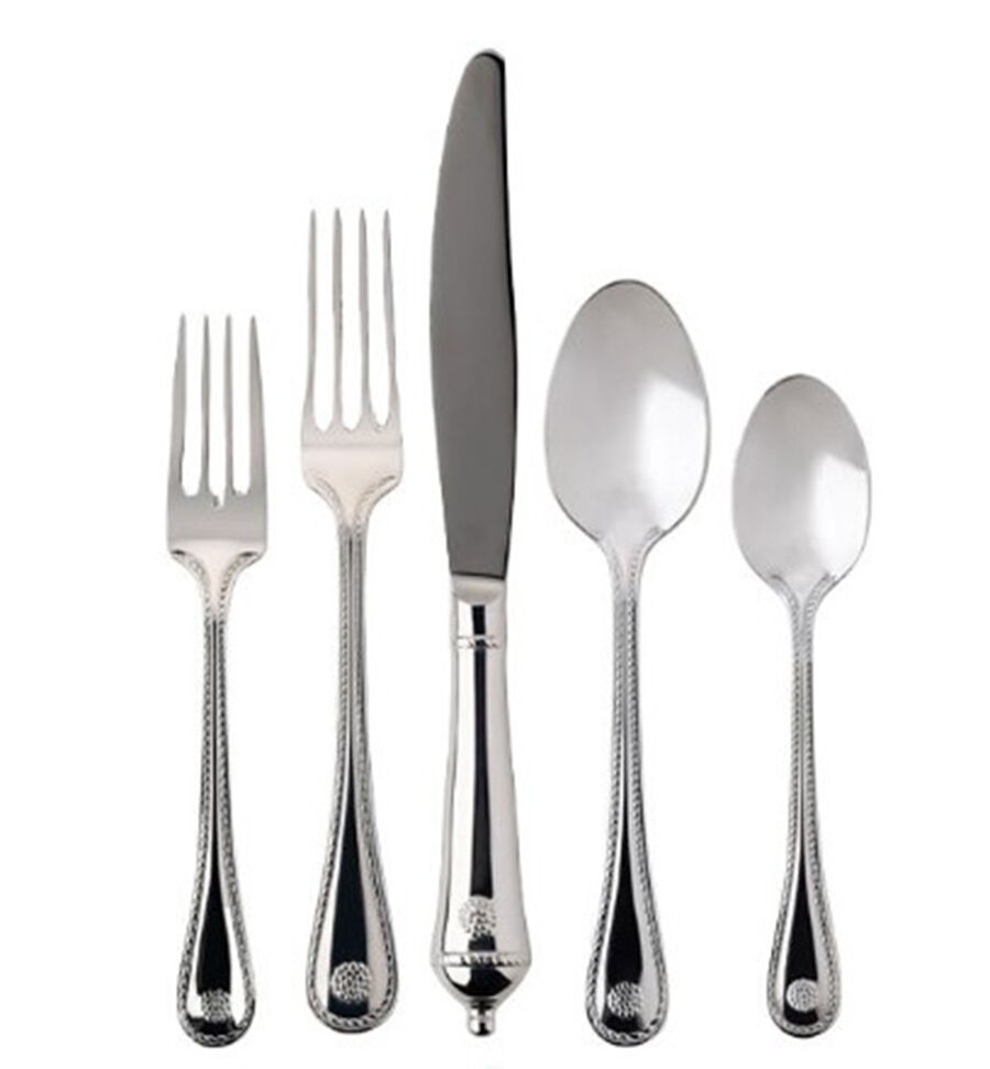 Berry and Thread Polished 5 Piece Place Setting by Juliska Flatware-1