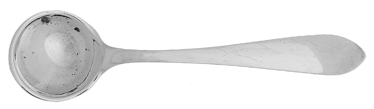 J0W1 (Sterling) Individual Salt Spoon by James Weir-1