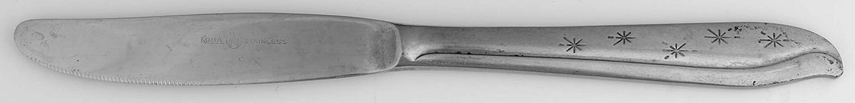 KBA1 (STAINLESS) Modern Solid Knife by Koba-1