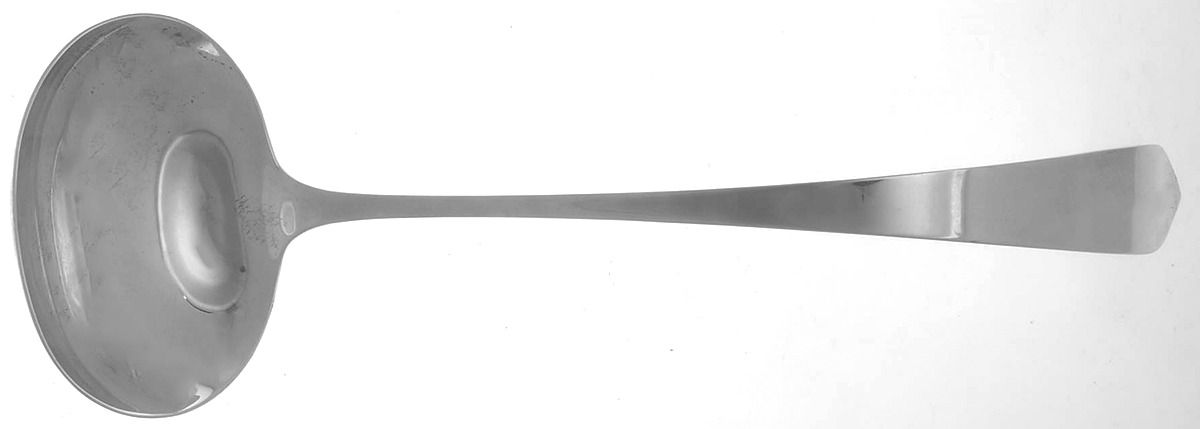Betsy Patterson-Plain (Sterling) Solid Soup Ladle by Kirk Stieff-1