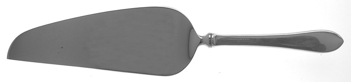 Betsy Patterson-Plain (Sterling) Pie & Cake Server with Stainless Blade by Kirk Stieff-1