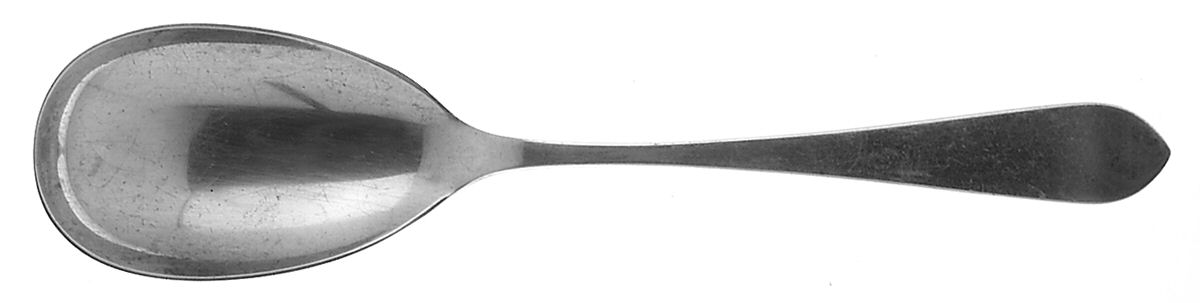 Betsy Patterson-Plain (Sterling) Solid Serving Spoon by Kirk Stieff-1