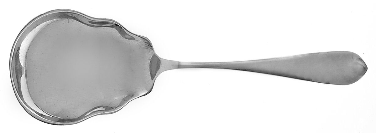 Betsy Patterson-Plain (Sterling) Solid Salad Serving Spoon by Kirk Stieff-1