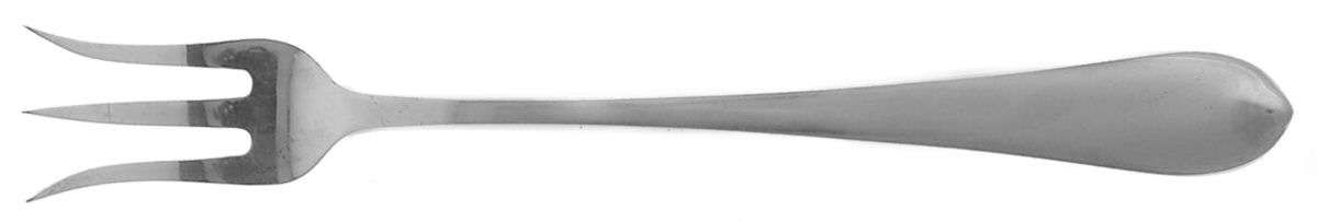Betsy Patterson-Plain (Sterling) Cocktail/Seafood Fork by Kirk Stieff-1