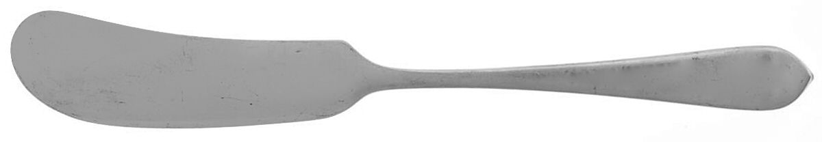 Betsy Patterson-Plain (Sterling) Flat Handle Butter Spreader by Kirk Stieff-1