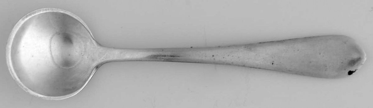 Betsy Patterson-Plain (Sterling) Master Salt Spoon by Kirk Stieff-1