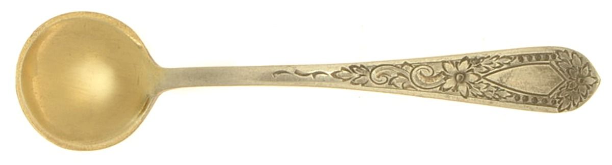 Betsy Patterson-Eng (Sterling, 1932) Master Salt Spoon by Kirk Stieff-1