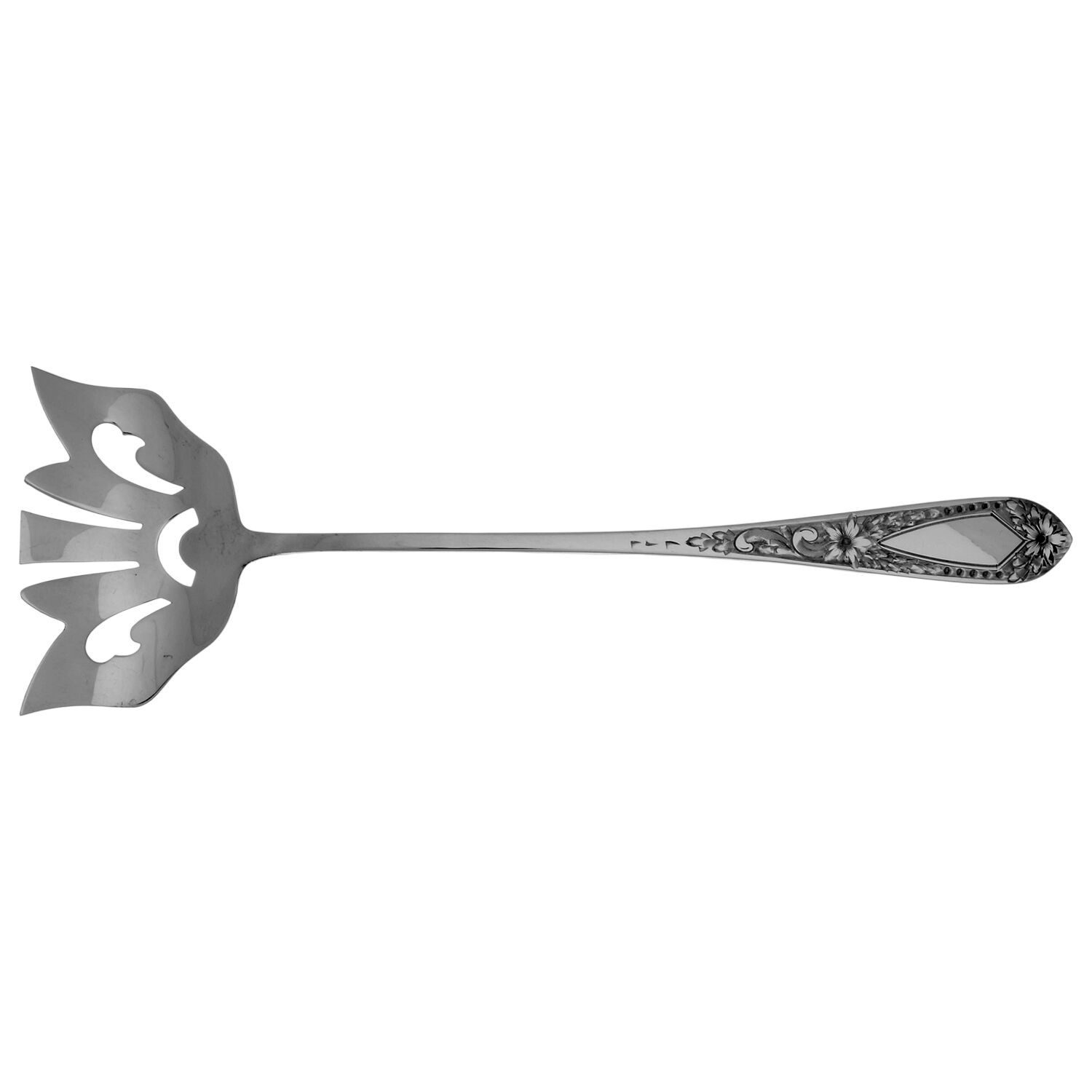 Betsy Patterson-Eng (Sterling, 1932) Bacon Fork (All Solid Piece) by Kirk Stieff-1