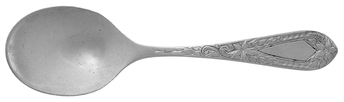 Betsy Patterson-Eng (Sterling, 1932) Straight Handle Baby Spoon by Kirk Stieff-1