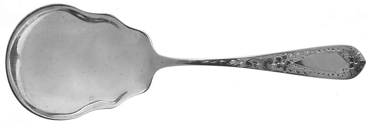 Betsy Patterson-Eng (Sterling, 1932) Solid Salad Serving Spoon by Kirk Stieff-1