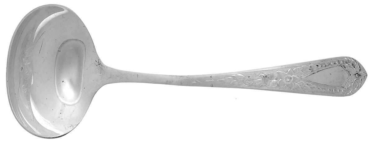 Betsy Patterson-Eng (Sterling, 1932) Solid Gravy Ladle by Kirk Stieff-1