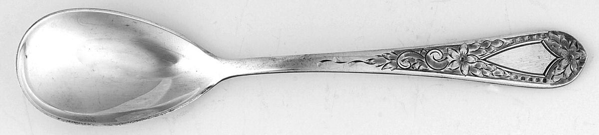 Betsy Patterson-Eng (Sterling, 1932) Individual Egg/Parfait Spoon by Kirk Stieff-1