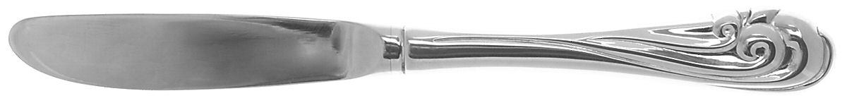 Breakers (Stainless) Modern Hollow Butter Spreader (Stainless) by Kirk Stieff-1