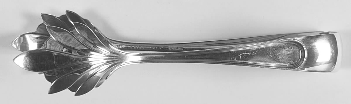 Calvert (Sterling, 1927, No Monograms) Large Ice Serving Tongs by Kirk Stieff-1