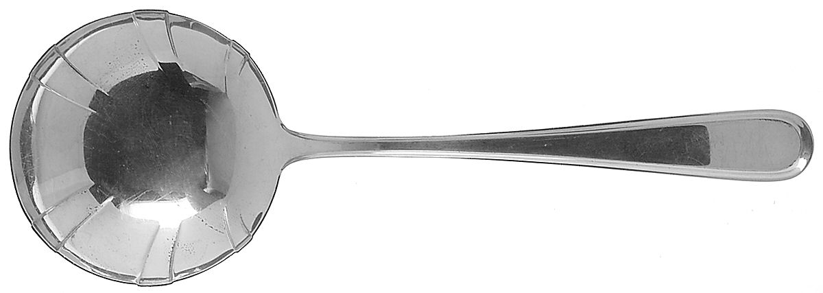 Calvert (Sterling, 1927, No Monograms) Large Solid Berry/Casserole Spoon by Kirk Stieff-1