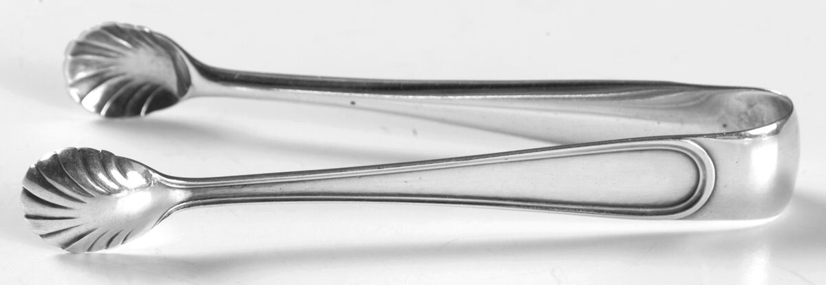 Calvert (Sterling, 1927, No Monograms) Large Sugar Tongs by Kirk Stieff-1