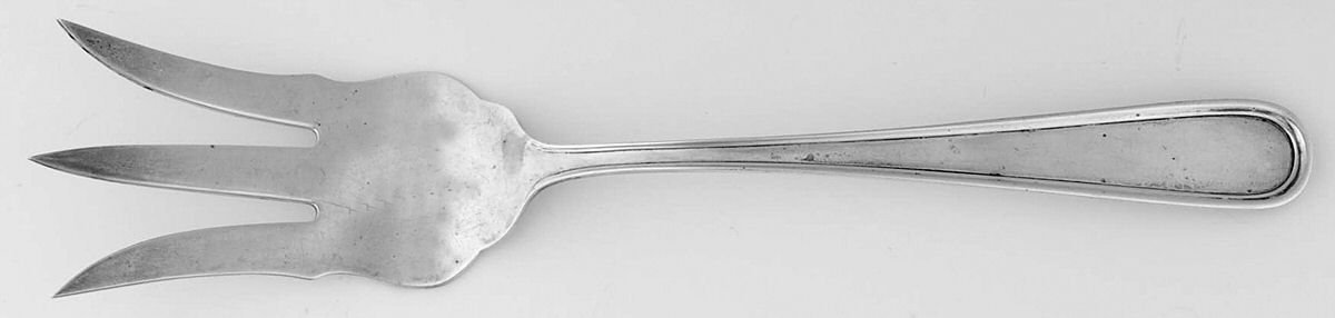 Calvert (Sterling, 1927, No Monograms) Relish Fork by Kirk Stieff-1