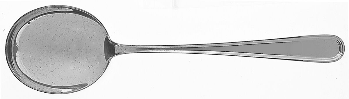 Calvert (Sterling, 1927, No Monograms) Round Bowl Soup Spoon (Cream Soup) by Kirk Stieff-1