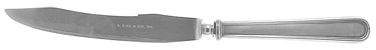 Calvert (Sterling, 1927, No Monograms) Small Steak Carving Knife with Stainless Blade by Kirk Stieff-1
