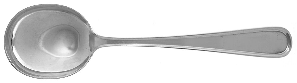 Calvert (Sterling, 1927, No Monograms) Round Bowl Soup Spoon (Bouillon) by Kirk Stieff-1