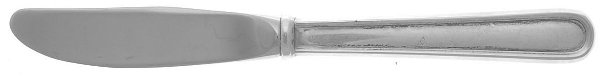 Calvert (Sterling, 1927, No Monograms) Modern Hollow Butter Spreader (Stainless) by Kirk Stieff-1