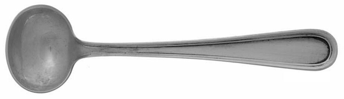 Calvert (Sterling, 1927, No Monograms) Master Salt Spoon by Kirk Stieff-1
