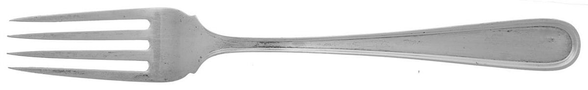 Calvert (Sterling, 1927, No Monograms) Youth Fork by Kirk Stieff-1