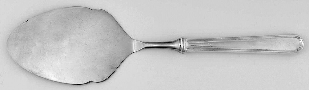 Calvert (Sterling, 1927, No Monograms) Pastry Server with Stainless Blade by Kirk Stieff-1