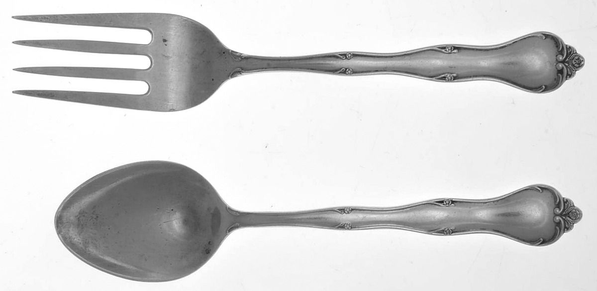 Carrollton (Sterling, 1961) 2 Pc Baby Set (BF, BS) by Kirk Stieff-1